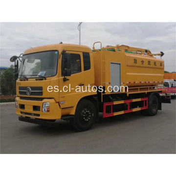 Dongfeng 10cbm Vacú ISUZU 10000litres Alcando de succión de aguas residuales Jetting Truck